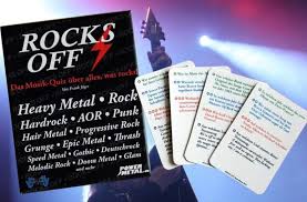 It's something that will test your deductive skills. Rocks Off Das Quiz Uber Rock Und Metal Startnext Kampagne Online Time For Metal Das Metal Magazin
