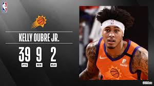 Oubre's prototypical size, athletic ability and two way potential give him a lot of appeal to. Nba Com Stats On Twitter Kelly Oubre Jr Drops A Career High In The Suns Win To Earn Sapstatlineofthenight