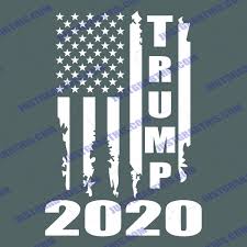 Trump 2020 American Flag Distressed Vintage Silhouette Svg Files For S Just Grab This In 2020 Silhouette Svg Cricut American Flag
