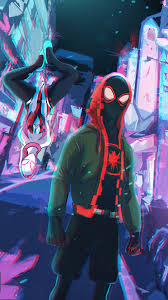 Miles morales and download freely everything you like! 329013 Miles Morales Spider Gwen Spider Man 4k Phone Hd Wallpapers Images Backgrounds Photos And Pictures Mocah Org