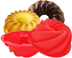 Super angebote für bundt cake pan hier im preisvergleich. Buy 2 Pack Silicone Bundt Cake Pan Fluted Pound Jello Baking Molds 9 5 Non Stick Round Tube Cake Pan Mold For Jello Buntcake Gelatin Bread Birthday Christmas Party Online In Turkey B08bfv5795