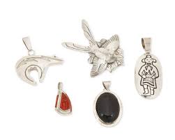 Robert Sorrell (dine, 20th Century) Sterling Silver