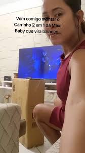 Presentinho da Vovó, carrinho maravilho, amamos muito!  😍😍😍#carrinhodebebe #maxibaby #multifuncional #gestante #amei #meumenino  #luz #ConSantanderConecto