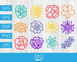 Coronavirus , lockdown , cricut svg , bunny , easter , svg cut file. Hand Drawn Flower Svg Bundle Pre Designed Photoshop Graphics Creative Market