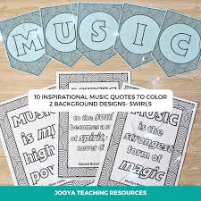 Encourage your children to engage with the beauty of music with any one bring your classroom to life with the sound of music, get your classroom in tune and make sure. 10 Inspiring Quotes For The Music Classroom Bulletin Board Jooya Teaching Resources