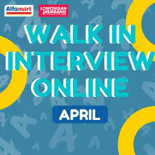 Tips interview kerja online di tengah wabah covid 19 hr. Walk In Interview Online Lowongan Kerja Crew Store Alfamart Rembang April Lowongan Rembang