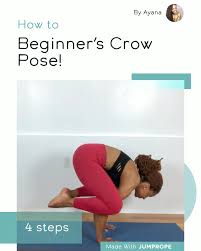Beginner S Crow Pose Video Video Yoga Crow Pose Yoga Handstand Yoga Moves