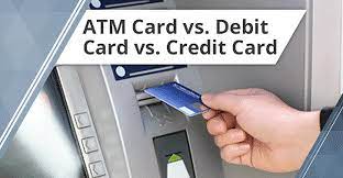 If the card is used like a credit card at the point of purchase, the user usually doesn't provide a pin. 3 Key Differences Atm Card Vs Debit Card Vs Credit Card