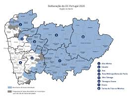 Em baixo pode ver o mapa com os 191 concelhos de risco. Comissao De Coordenacao De Desenvolvimento Regional Do Norte Regiao Norte