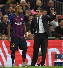 110 498 tykkäystä · 408 puhuu tästä. Barcelona Coach Ernesto Valverde Plays Down Suggestion Of A Rift With Arturo Vidal Daily Mail Online