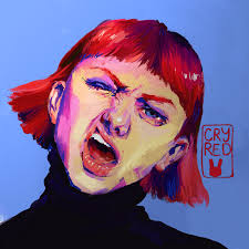 Cherry, Me, Digital Painting, 2022 : r/Art