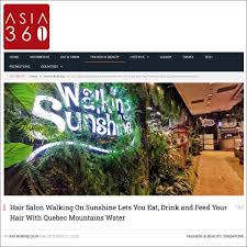 A hair salon is a place where one goes to get their hair done so that it can look beautiful and attractive. Asia 361 Hair Salon Walking On Sunshine Lets You Eat Drink And Feed Walking On Sunshine Singapore