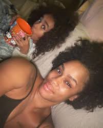 The #curlyhair gang #loveme #loveher #mydaughter #mybabygirl #theyoungest  #bedtime #nomakeup #blackgirls
