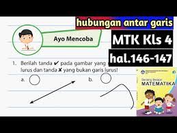 We did not find results for: Kunci Jawaban Hal 146 147 Matematika Kelas 4 Garis Youtube