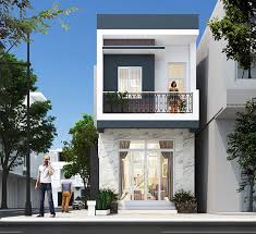 6 Mẫu nhà ống 2 tầng đơn giản đẹp được yêu thích 2023