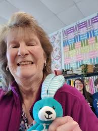 Found the bunny at The Broken Needle in Bunn NC!