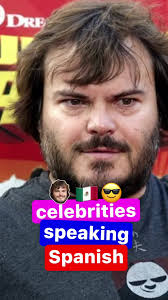 Have you ever seen Jack Black speaking Spanish? 🇪🇸 What do you think of  his Spanish and what other celebrities speak Spanish? #Spanish  #learnspanish #celebrities