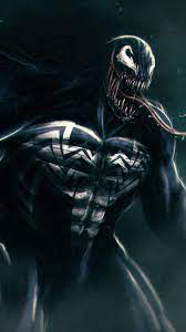 Wallpaper Phone Venom Full Hd Marvel Superhero Posters Venom Comics Spiderman Artwork