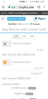The problem is that many exchanges are just scams that are meant. Paybis Blogging Guidelines Buy Bitcoin Credit Card