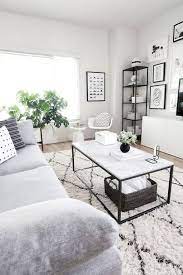 65 Best Studio Apartment Decorating Ideas 56 Monochrome Living Room Flat Decor Apartment Living Room