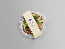 Download Free Transparent Salad Container Mockup Free Package Mockups