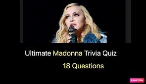 Unanswered questions will be marked as wrong. Ultimate Madonna Trivia Quiz Nsf Music Magazine