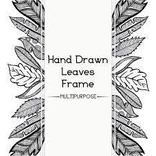 Black and white lumberjack buffalo plaid seamless vector pattern. Free Vector Hand Drawn Black And White Floral Frame Design