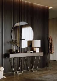Discover design inspiration from a variety of modern living rooms, including color, decor and storage options. The Coolest Console Tables Designs Of The Moment Modern Home Interior Design Modern Houses Interior Home Entrance Decor
