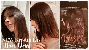 New Kristin Ess Hair Gloss Review Youtube