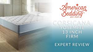 Take the world's best sleep with our mattresses! Corsicana American Bedding Yosemite 13 Inch Firm Mattress Expert Review Youtube