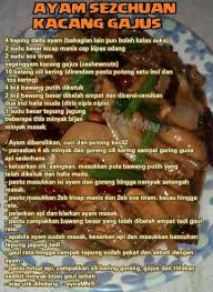 Ayam Sechuan Masak Gajus Beef Food Favorite Recipes