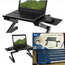 Multifunctional Laptop Table With A Cooling Fan And Usb Cord It Also Doubles As A Bed Dining Tray Limited Stock Avai Laptop Table Cooling Fan Multifunctional