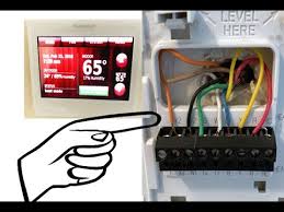 Honeywell thermostat heat pump wiring 4 wire blue 3 2 programmable. How To Wire Honeywell 9000 Wifi Touchscreen Thermostat Youtube