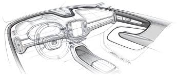 Pin By Josh Ortega On Car Design Interior Sketches Car Interior Sketch Interior Sketch Car Interior