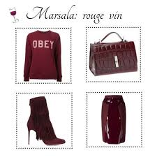 Mesdames, composez des looks du quotidien grâce aux vêtements pour femme tendance de notre collection. Tendance 2016 La Couleur Marsala Fashiola