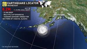Maybe you would like to learn more about one of these? Tsunami Warnings Drop After Magnitude 8 2 Earthquake Strikes Off Alaska Coast