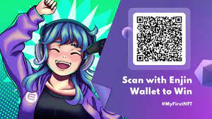 Enjin We Re Hiring On Twitter Meet Emi Your First Anime Nft Scan The Qr Code With Your Enjin Wallet To Claim This Free Collectible While Supplies Last We Re Also Releasing
