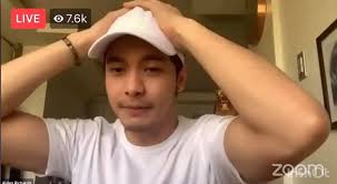 Alden And his “guns” 💪💪 #AldenRichards #RoadTo10ThWithALDEN  #AOSStayHomeParty