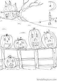 They can enjoy the pumpkin coloring pages activity for some projects like coloring, painting, or a crafty educational one. 5 Little Pumpkins Coloring Sheet Coloringwithkr