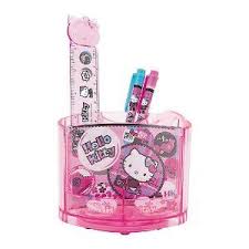 Hello Kitty Office Supplies Amazon Com Hello Kitty Desktop Organizer Plaid Office Products Hello Kitty Bff Birthday Gift Kitty