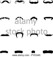 Mustaches don't make men, but they make them memorable at times. Different Types Of Mustaches Stock Vector Image Art Alamy