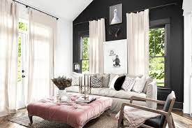 Looking for ideas for your living room feature wall, brick fireplace, or shiplap bookshelf, try adding a shiplap feature wall to living room by the starting place: 20 Knockout Black Accent Wall In The Living Room Home Design Lover