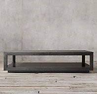 Restoration hardware hayes rectangular coffee table in grey oak chairish. Rh Recalls Metal Wrapped Coffee Tables Due To Risk Of Lead Exposure Recall Alert Cpsc Gov