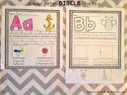 Kindergarten Dibels Practice And A Freebie Kindergarten Smarts Dibels Dibels Practice Alphabet Kindergarten