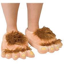 Uhbgt Unisex Adult Cartoon Cotton Novelty Vintage Toe Big Feet Slippers Fun Costume Play Everyday Wear Indoor Home Floor Shoes Fo Slippers Kid Shoes Cool Costumes