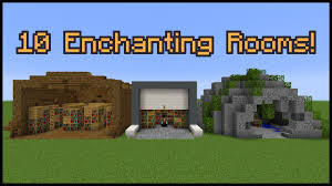 10 Enchanting Room Designs Youtube Minecraft Enchantments Minecraft Designs Minecraft Medieval House