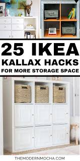 Ikea Kallax Hacks Tv Stand And Storage Solutions Kallax Ikea Ikea Kallax Hack Diy Furniture Ikea