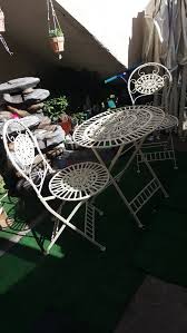 Iron Patio Table Set With 2 Chairs For Sale In Bell Gardens Ca Offerup Patio Table Set Patio Table Table Settings
