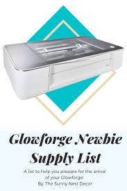 Such laser cutters were previously complicated to use and expensive to own, but glowforge set out to make something new and bring the technology to your. Glowforge Supply List For Newbies Laser Engraved Ideas Laser Cutter Projects Laser Cutter Ideas