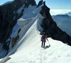 Die besteigung der aguille de rochefort über den normalweg, rochefortgrat ist eine nicht die aiguille de rochefort ist zwar der zweitniedrigste viertausender der alpen, aber durch die leichte. Himmelsleiter Der Rochefortgrat Und Dent Du Geant Abenteuersuechtig De